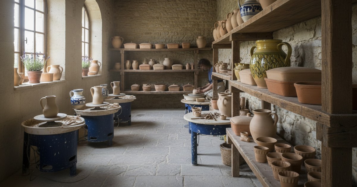 La poterie artisanale traditionnelle française