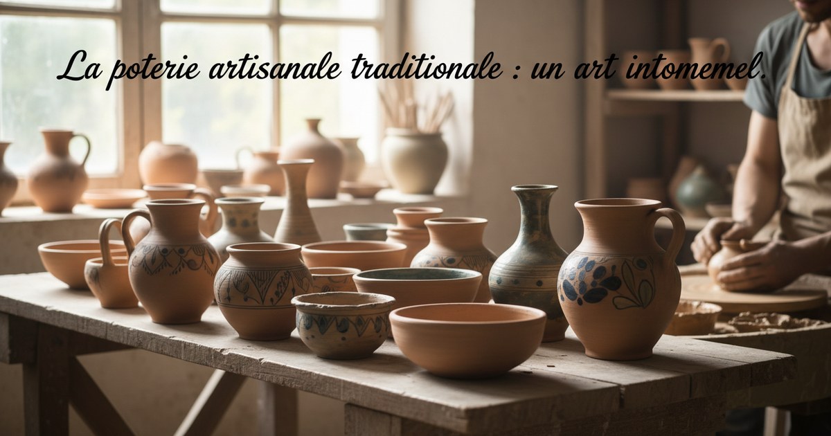 La poterie artisanale traditionnelle : un art intemporel