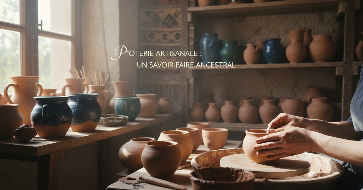 La poterie artisanale : un savoir-faire ancestral
