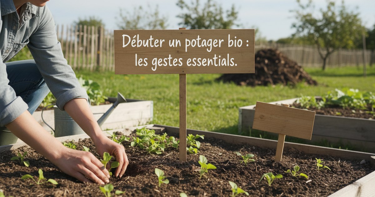 Débuter un potager bio : les gestes essentiels