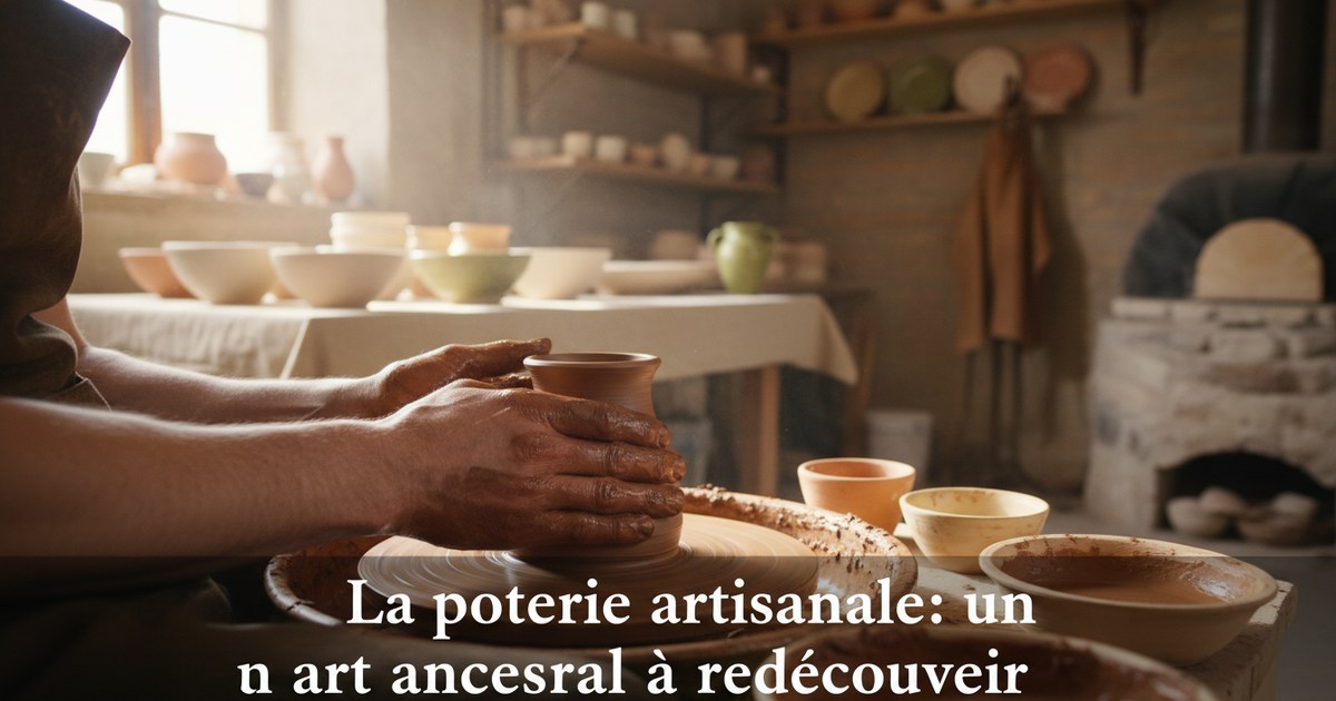 La poterie artisanale : un art ancestral à redécouvrir